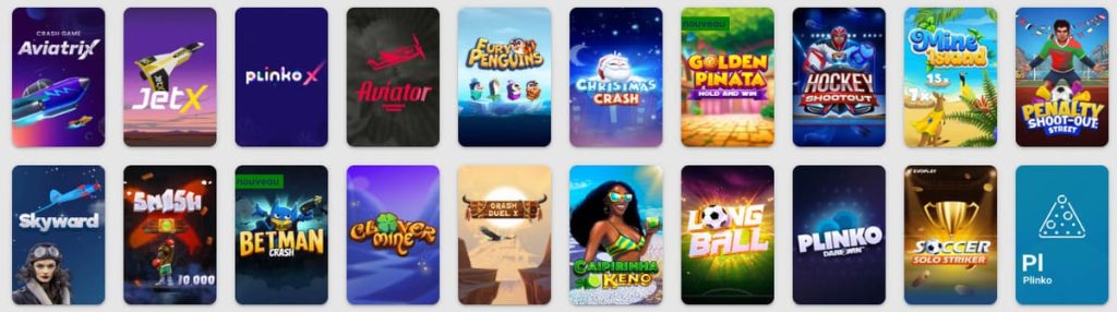 Casino Orca jeux